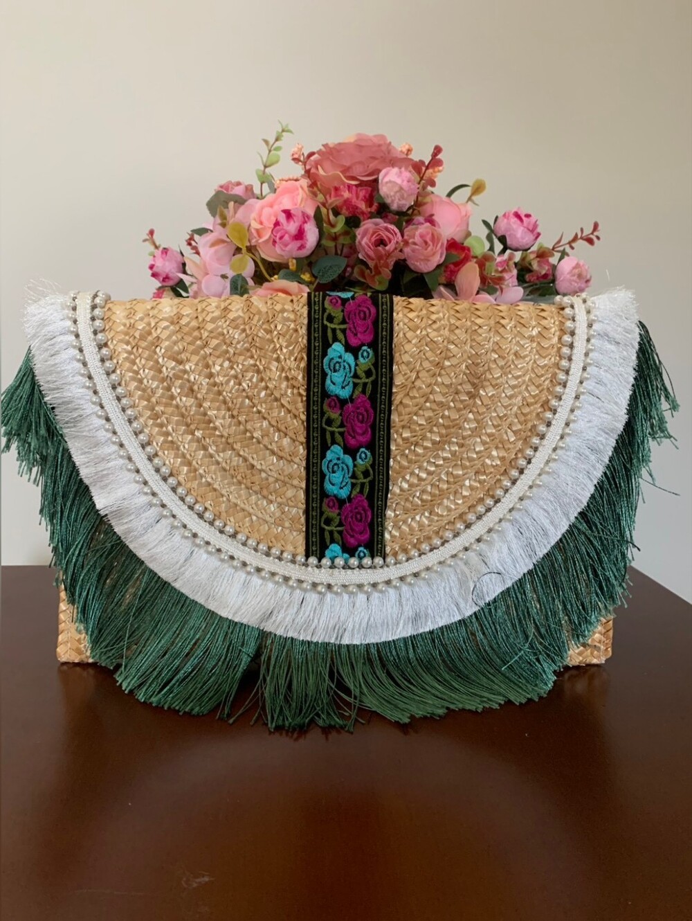 Handwoven Clutch Summer Party Bag